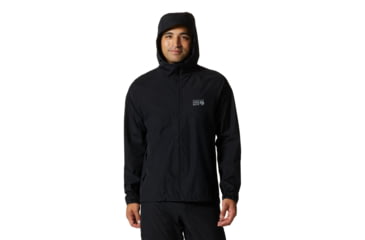 Image of Mountain Hardwear Exposure/2 Gore-Tex Paclite Jacket - Mens, Tex Pacl-Black, Large, 1929851010-Tex Pacl-Black-L