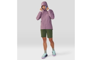 Image of Mountain Hardwear Exposure/2 Gore-Tex Paclite Jacket - Womens, Dark Daze, Extra Large, 1929901534-XL