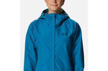 Image of Mountain Hardwear Exposure/2 Gore-Tex Paclite Jacket - Womens, Vinson Blue, Extra Large, 1929901446-XL