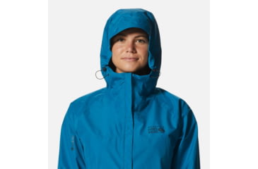 Image of Mountain Hardwear Exposure/2 Gore-Tex Paclite Jacket - Womens, Vinson Blue, Extra Large, 1929901446-XL