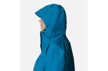 Image of Mountain Hardwear Exposure/2 Gore-Tex Paclite Jacket - Womens, Vinson Blue, Extra Large, 1929901446-XL
