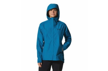 Image of Mountain Hardwear Exposure/2 Gore-Tex Paclite Jacket - Womens, Vinson Blue, Small, 1929901446-Vinson Blue-S