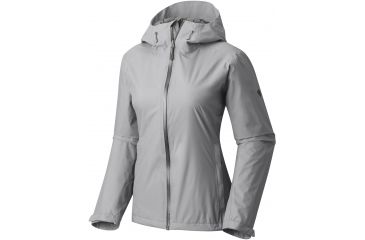 Image of Mountain Hardwear Finder Jacket - Women's -Grey Ice-X-Small