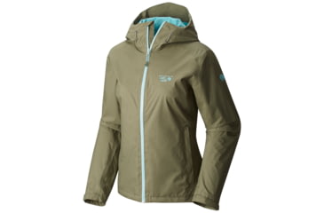 Image of Mountain Hardwear Finder Jacket - Women's -Stone Green-Medium
