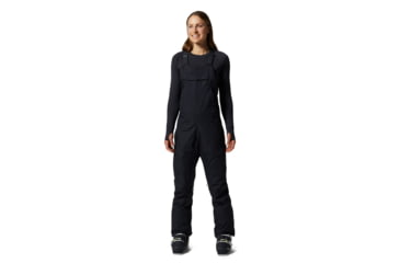 Image of Mountain Hardwear Firefall/2 Bib - Womens, Black, Large, Regular, 1943091010-Black-L-R