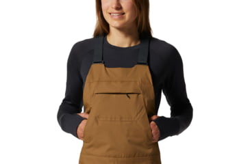 Image of Mountain Hardwear Firefall/2 Bib - Womens, Corozo Nut, Small, Regular, 1943091239-Corozo Nut-S-R