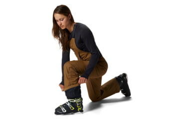 Image of Mountain Hardwear Firefall/2 Bib - Womens, Corozo Nut, Small, Regular, 1943091239-Corozo Nut-S-R