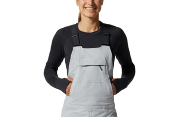 Image of Mountain Hardwear Firefall/2 Bib - Womens, Glacial, Medium, Regular, 1943091097-Glacial-M-R