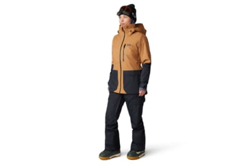 Image of Mountain Hardwear FireFall Bib - Womens, 010, SxL, 2077291-010-SxL