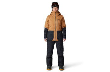 Image of Mountain Hardwear FireFall Bib - Womens, 010, SxL, 2077291-010-SxL