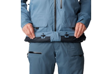 Image of Mountain Hardwear Firefall Insulated Jacket - Mens, Asiatic Blue/Montauk Blue, Large, 2077191444-L