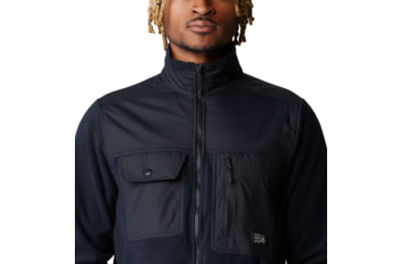 Image of Mountain Hardwear First Tracks Fleece Full Zip Jacket - Mens, 010, XL, 2077631-010-XL