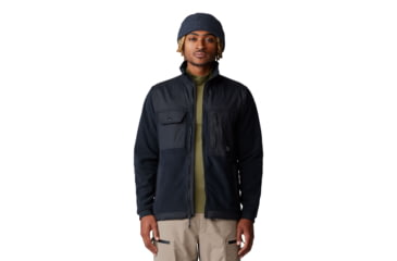 Image of Mountain Hardwear First Tracks Fleece Full Zip Jacket - Mens, 010, XL, 2077631-010-XL