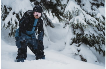 Image of Mountain Hardwear First Tracks Pant - Mens, Montauk Blue/Black, Large/Long, 2077571430-L-L