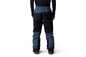 Image of Mountain Hardwear First Tracks Pant - Mens, Montauk Blue/Black, Large/Long, 2077571430-L-L