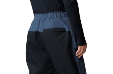 Image of Mountain Hardwear First Tracks Pant - Mens, Montauk Blue/Black, Large/Long, 2077571430-L-L