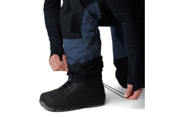 Image of Mountain Hardwear First Tracks Pant - Mens, Montauk Blue/Black, Large/Long, 2077571430-L-L