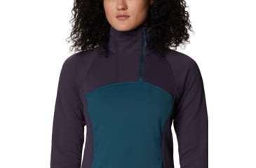 Image of Mountain Hardwear Frostzone 1/4 Zip - Women's, Icelandic, Small, OL8059324-S