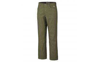 Image of Mountain Hardwear Gennady Cord Gene - Men's-Peat Moss-Regular Inseam-34 Waist