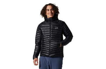 Image of Mountain Hardwear Ghost Whisperer 2 Hood Jacket - Mens, Black, 2XL, 1874761010-XXL