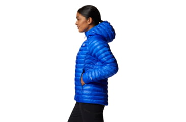 Image of Mountain Hardwear Ghost Whisperer 2 Hood Jacket - Womens, Bright Island Blue, Extra Large, 1871631409-XL