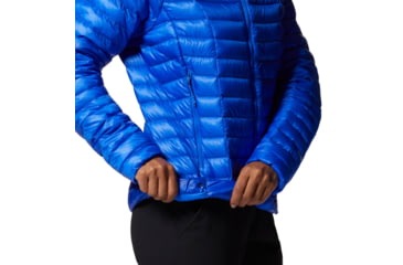 Image of Mountain Hardwear Ghost Whisperer 2 Hood Jacket - Womens, Bright Island Blue, Extra Large, 1871631409-XL