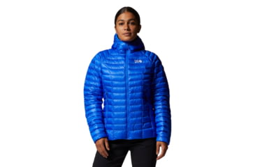 Image of Mountain Hardwear Ghost Whisperer 2 Hood Jacket - Womens, Bright Island Blue, Extra Large, 1871631409-XL
