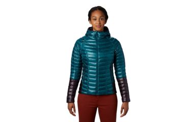 Image of Mountain Hardwear Ghost Whisperer 2 Hoodie - Womens, Dive, Large, OL8285468-L