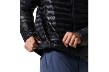 Image of Mountain Hardwear Ghost Whisperer/2 Hoody - Mens, Black, Large, 1874761010-L