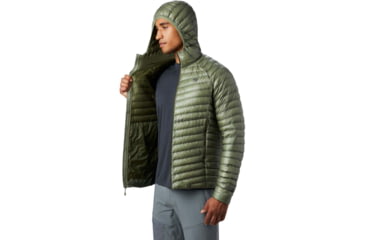 Image of Mountain Hardwear Ghost Whisperer 2 Hoody - Mens, Field, Extra Large, 1874761354-X-Large