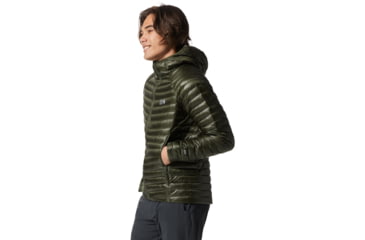 Image of Mountain Hardwear Ghost Whisperer/2 Hoody - Mens, Surplus Green, Extra Large, 1874761347-SXL