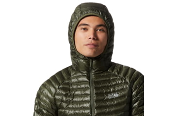 Image of Mountain Hardwear Ghost Whisperer/2 Hoody - Mens, Surplus Green, Extra Large, 1874761347-SXL