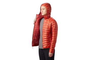 Image of Mountain Hardwear Ghost Whisperer/2 Hoody - Women's, Dark Clay, Extra Small, OL8285840-XS