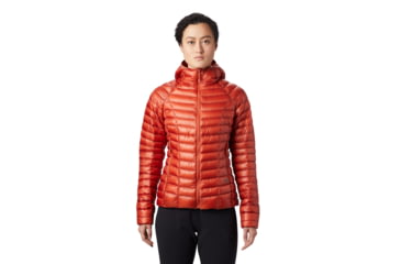 Image of Mountain Hardwear Ghost Whisperer/2 Hoody - Women's, Dark Clay, Extra Small, OL8285840-XS