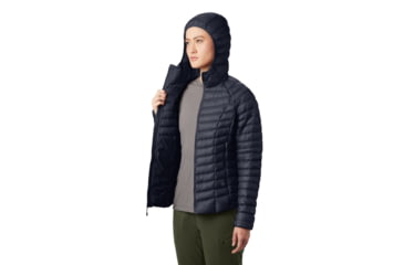 Image of Mountain Hardwear Ghost Whisperer 2 Hoody - Womens, Dark Zinc, Small, 1871631406-S