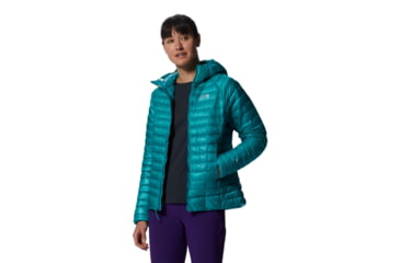Image of Mountain Hardwear Ghost Whisperer/2 Hoody - Womens, Synth Green, Small, 1871631360-Synth Green-S