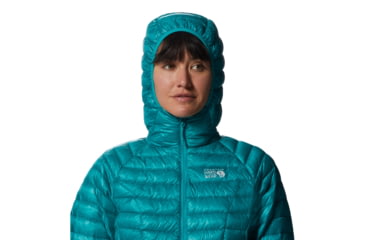 Image of Mountain Hardwear Ghost Whisperer/2 Hoody - Womens, Synth Green, Small, 1871631360-Synth Green-S