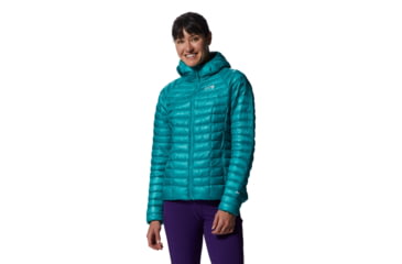 Image of Mountain Hardwear Ghost Whisperer/2 Hoody - Womens, Synth Green, Small, 1871631360-Synth Green-S