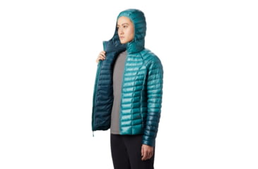 Image of Mountain Hardwear Ghost Whisperer 2 Hoody - Womens, Washed Turquoise, Extra Small, 1871631447-Washed Turq-XS