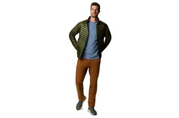 Image of Mountain Hardwear Ghost Whisperer 2 Jacket - Mens, Dark Army, Extra Large, OM8284304-XL