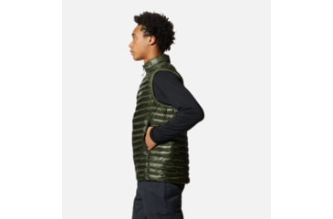 Image of Mountain Hardwear Ghost Whisperer/2 Vest - Mens, Surplus Green, 2XL, 1898921347-XXL