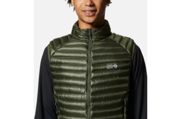 Image of Mountain Hardwear Ghost Whisperer/2 Vest - Mens, Surplus Green, 2XL, 1898921347-XXL