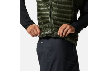 Image of Mountain Hardwear Ghost Whisperer/2 Vest - Mens, Surplus Green, 2XL, 1898921347-XXL