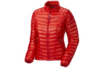 Image of Mountain Hardwear Ghost Whisperer Down Jacket - Women's, Red Hibiscus, X-Small, 553461