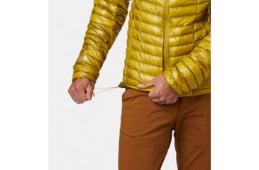 Image of Mountain Hardwear Ghost Whisperer Down Jacket - Men's, Dark Citron, XL, 1560901358-XL