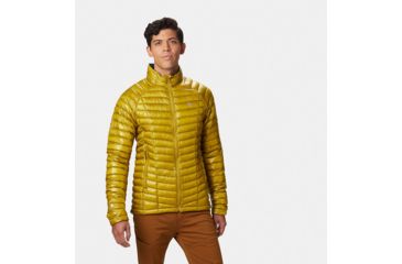 Image of Mountain Hardwear Ghost Whisperer Down Jacket - Men's, Dark Citron, XL, 1560901358-XL