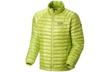 Image of Mountain Hardwear Ghost Whisperer Down Jacket - Men's, Acid Green, Small, 556573