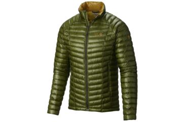 Image of Mountain Hardwear Ghost Whisperer Down Jacket - Men's, Amphibian/Inca Gold, Medium, 239521