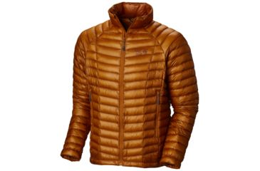Image of Mountain Hardwear Ghost Whisperer Down Jacket - Men's, Desert Gold, X-Large, DESERT-GOLD-X-LARGE