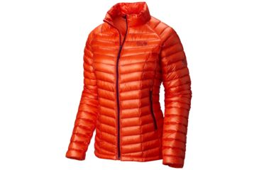 Image of Mountain Hardwear Ghost Whisperer Down Jacket - Women's, Navel Orange, Medium, NAVEL-ORANGE-MEDIUM